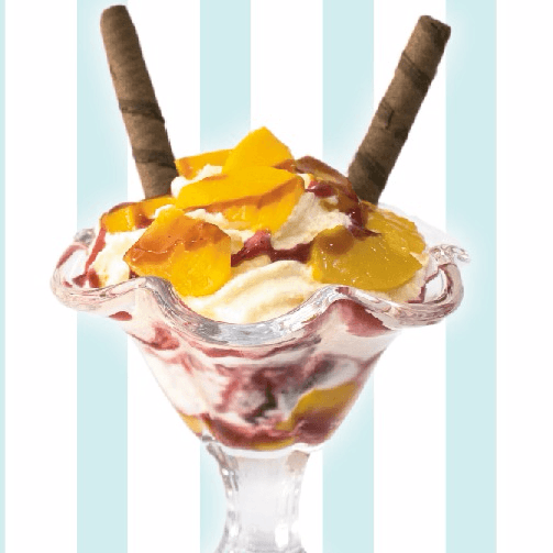 Durazno con Helado