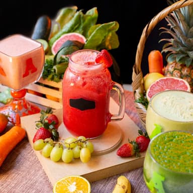Agua de Fresa