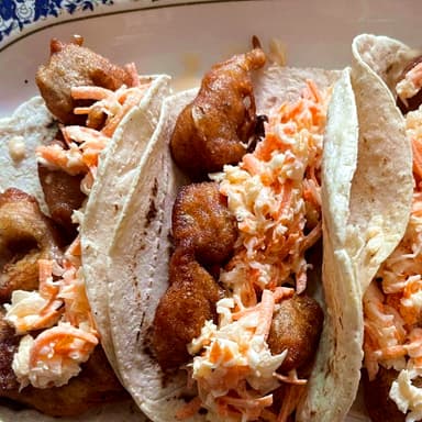 Tacos  de Camaron Capeado