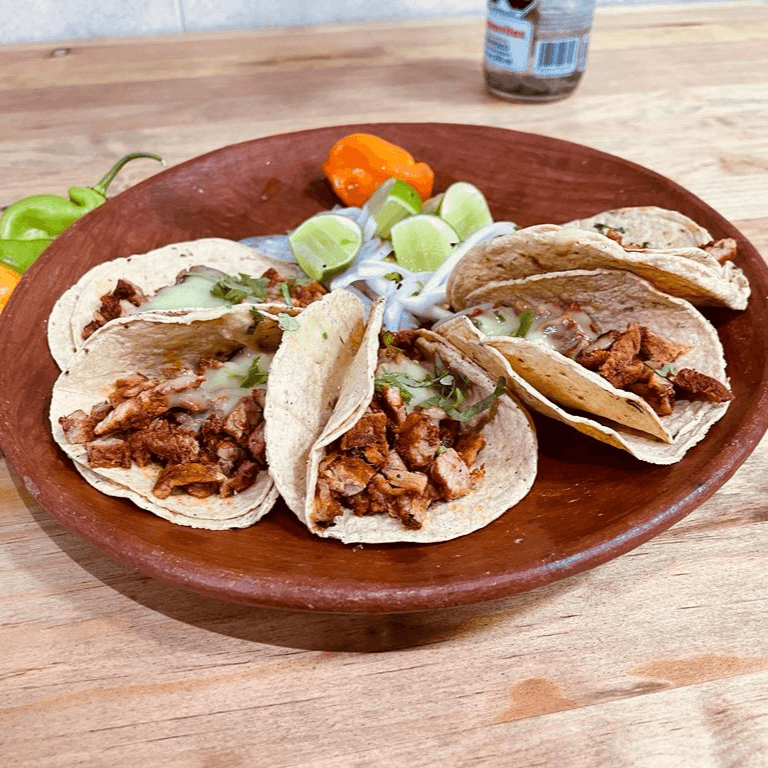 Tacos de Falda Enchilada