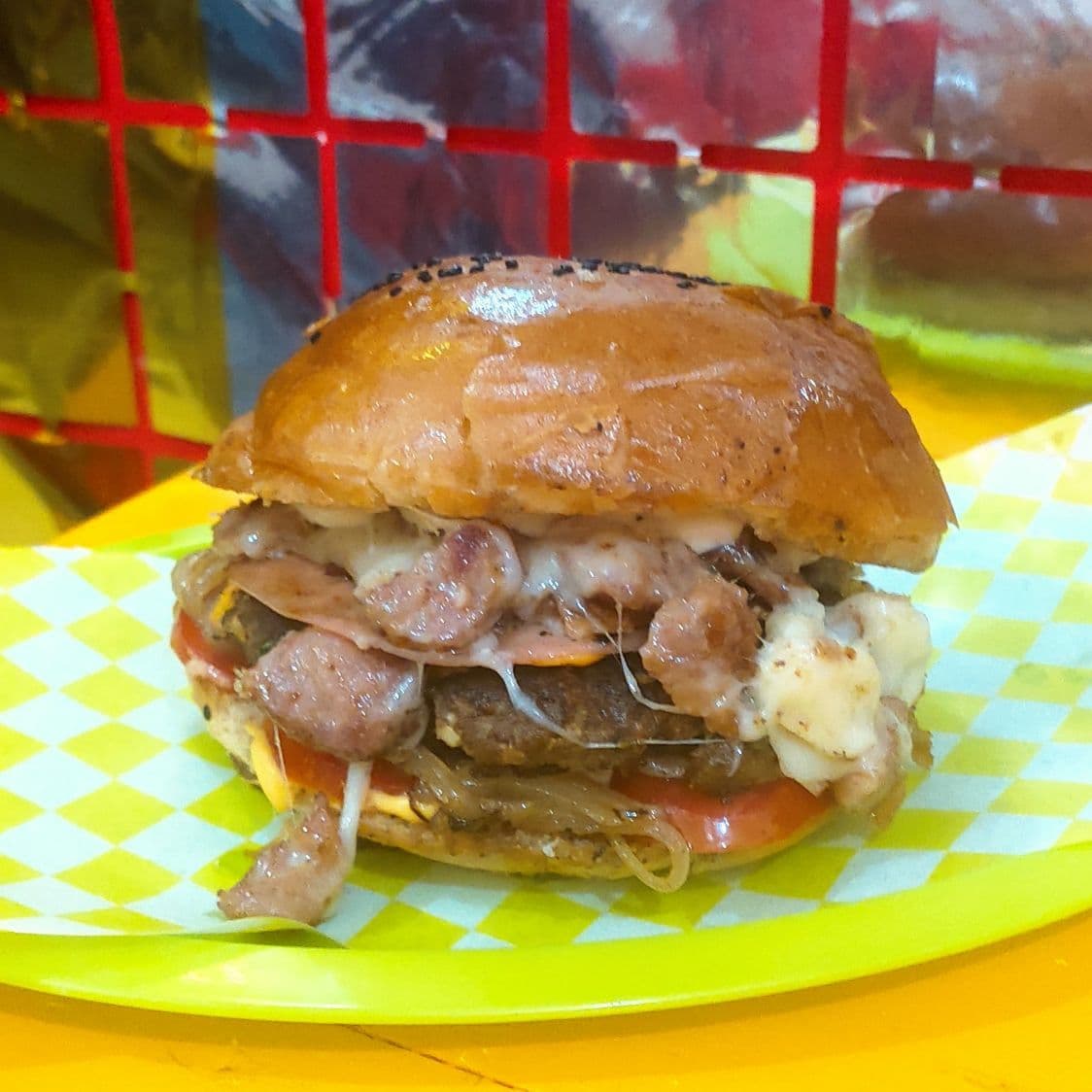 Hamburguesa de Chorizo Argentino