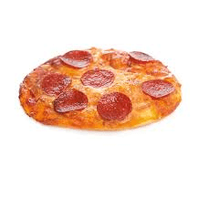 pizzeta  de PEPPERONI personal 22 CM