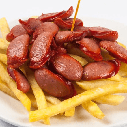 Salchipapas After