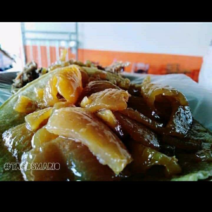 Taco de cuero