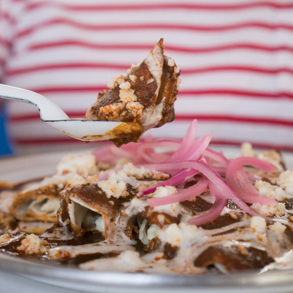 Enmoladas de la Abuela