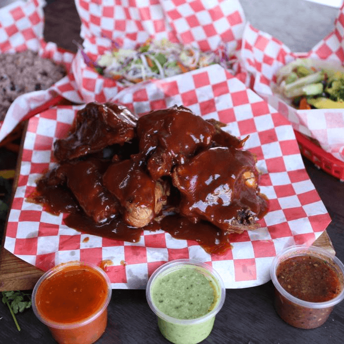 1/2 Pollo BBQ