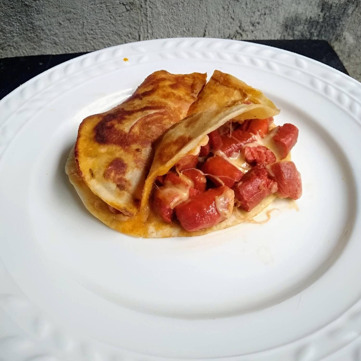 gringa de chistorra