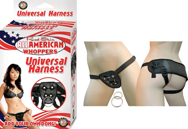 REAL SKIN ALL AMERICAN WHOPPERS UNIVERSAL HARNESS