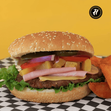 Hamburguesa Hawaiana