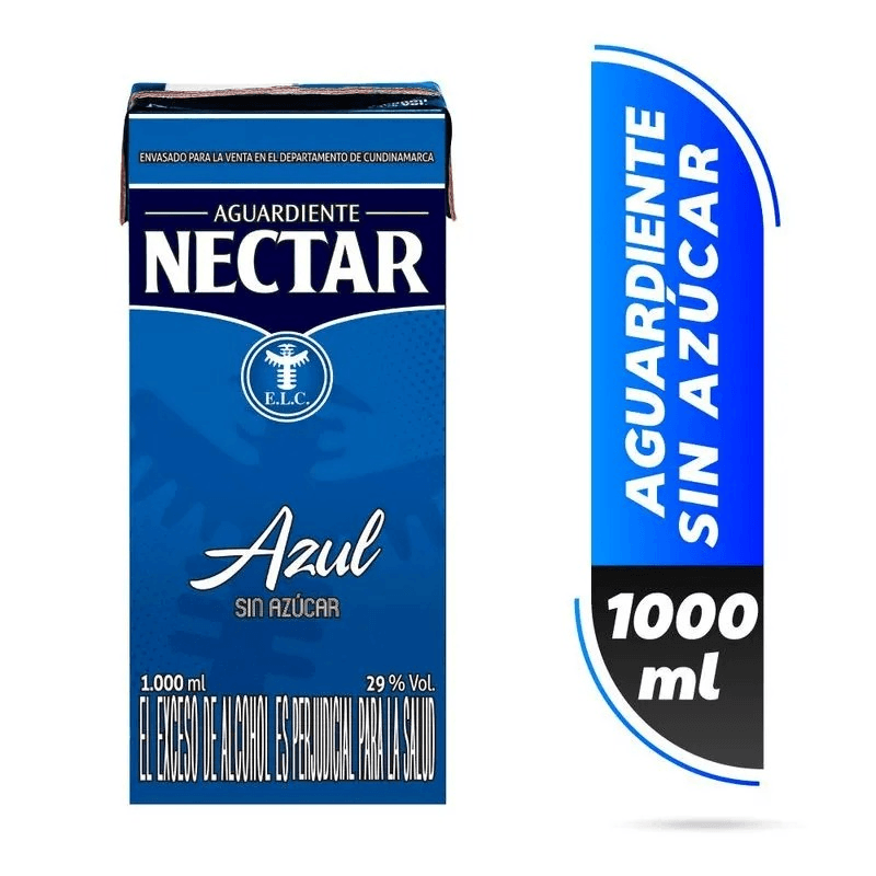 Nectar azul Cartón 1000ml
