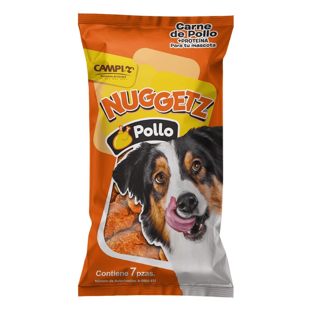 NUGGETS DE POLLO P/PERRO 7 PZAS