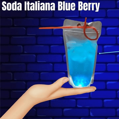 Soda Italiana de Mora Azul 12Oz (355ml)