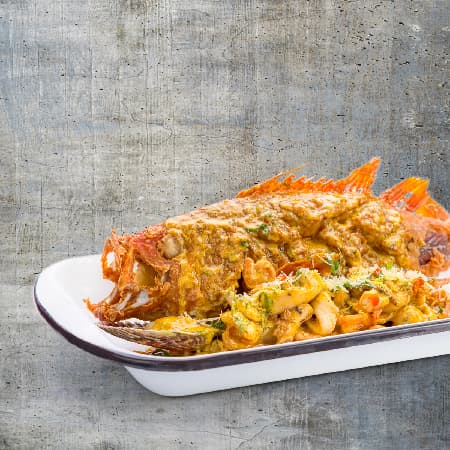 Filete de Pescado a lo Macho
