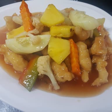 Cerdo en Salsa Agridulce