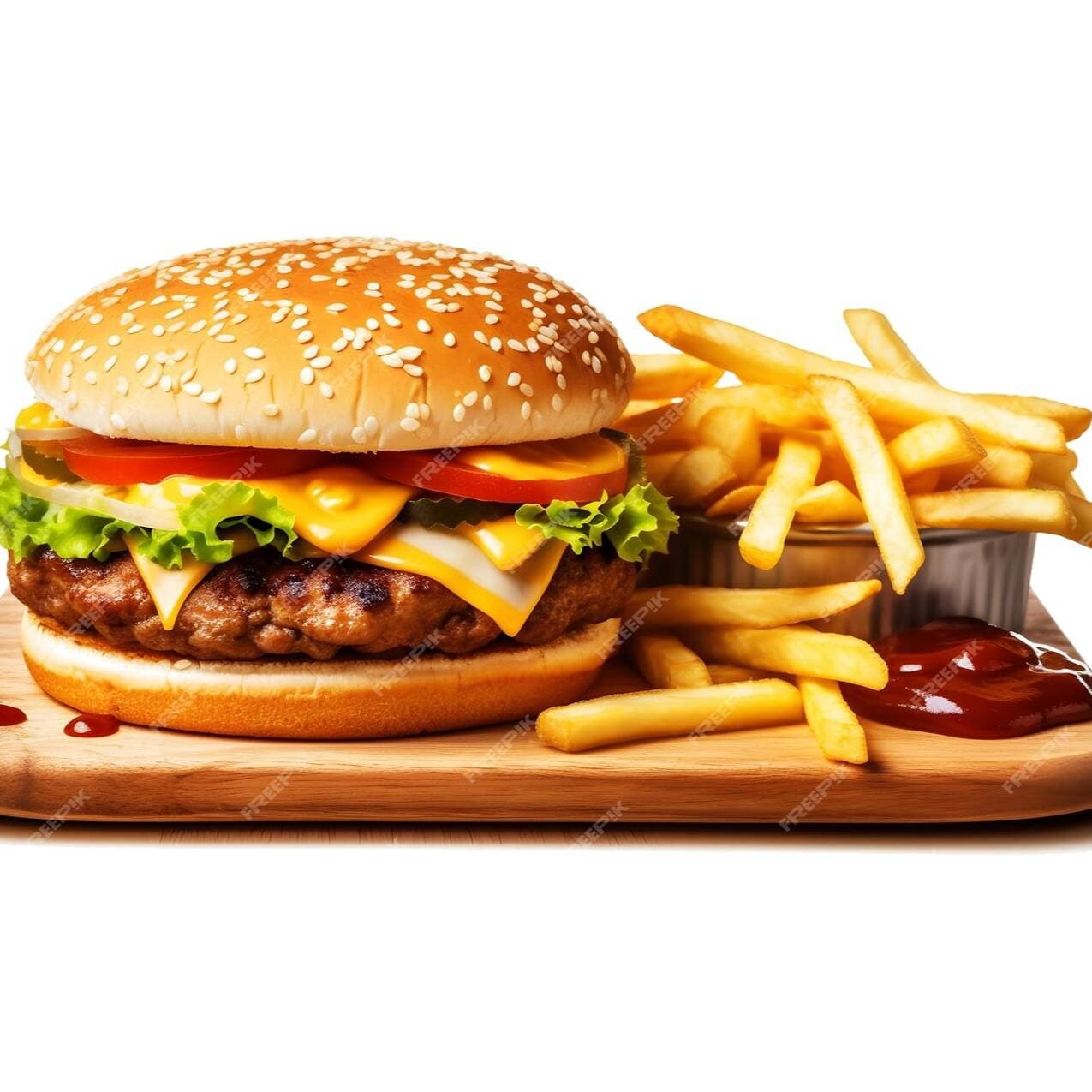 Gringo - Hamburgers Jr + Papas + Café