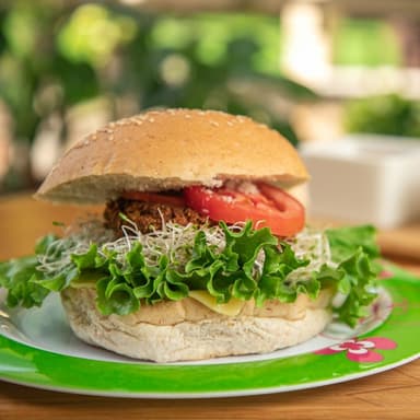 Hamburguesa Vegana