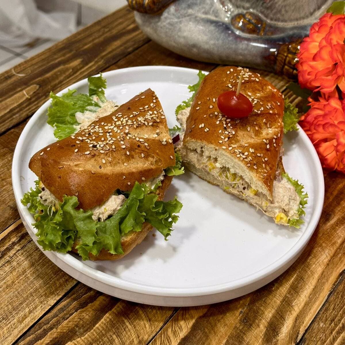BAGUETTE CON ATÚN