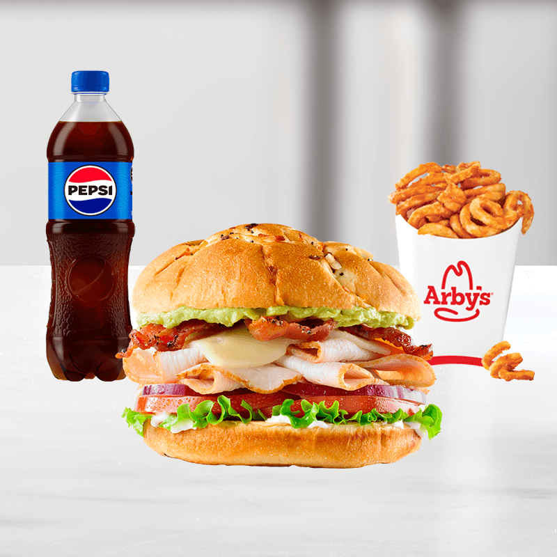 Turkey Avocado Bacon Stack (Medium Combo Meal)