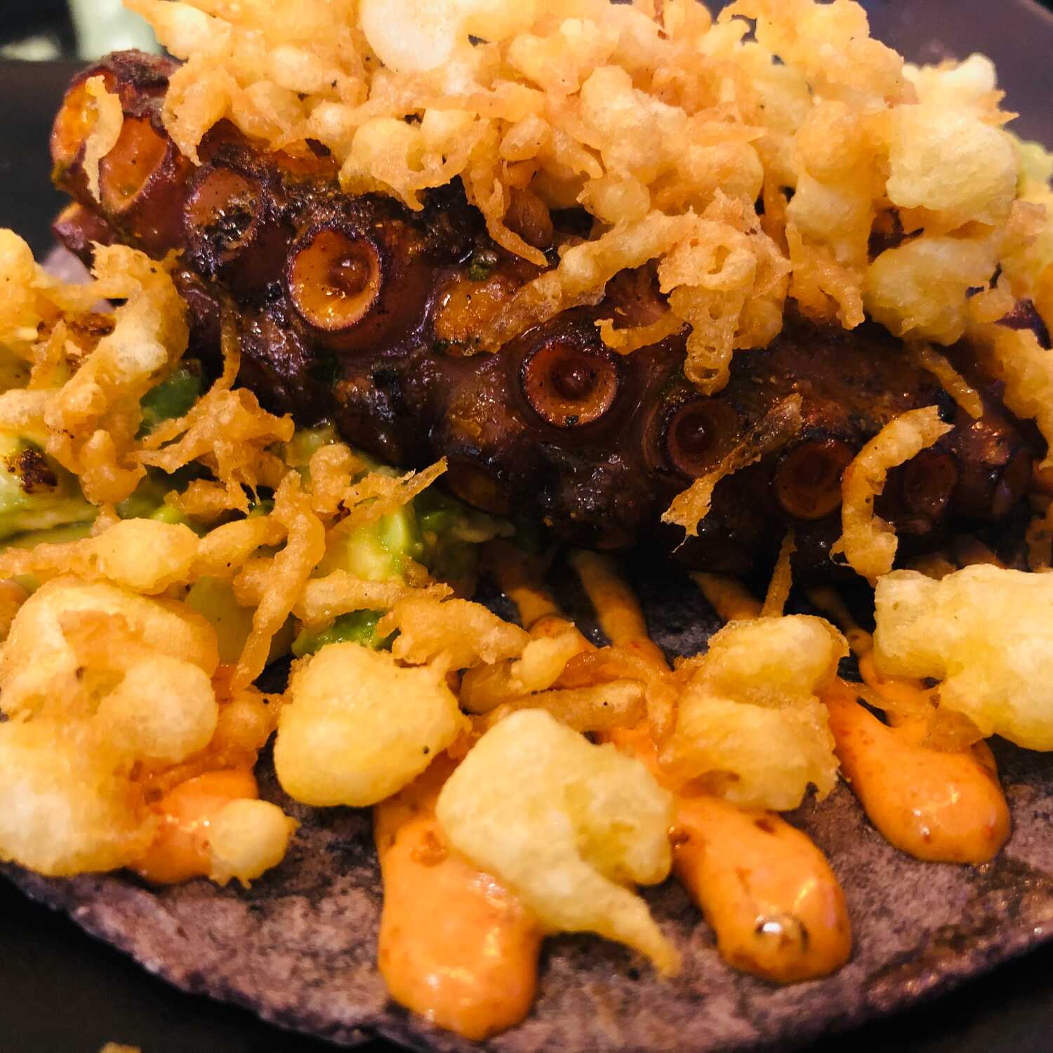 Taco de Pulpo Zarandeado