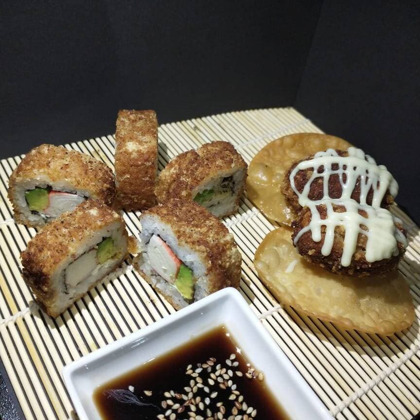 Combo 10 rollos apanado +3 croquetas