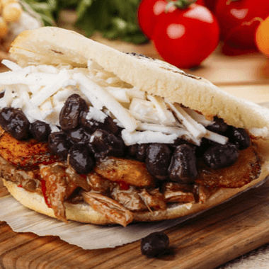Arepa de Pabellón