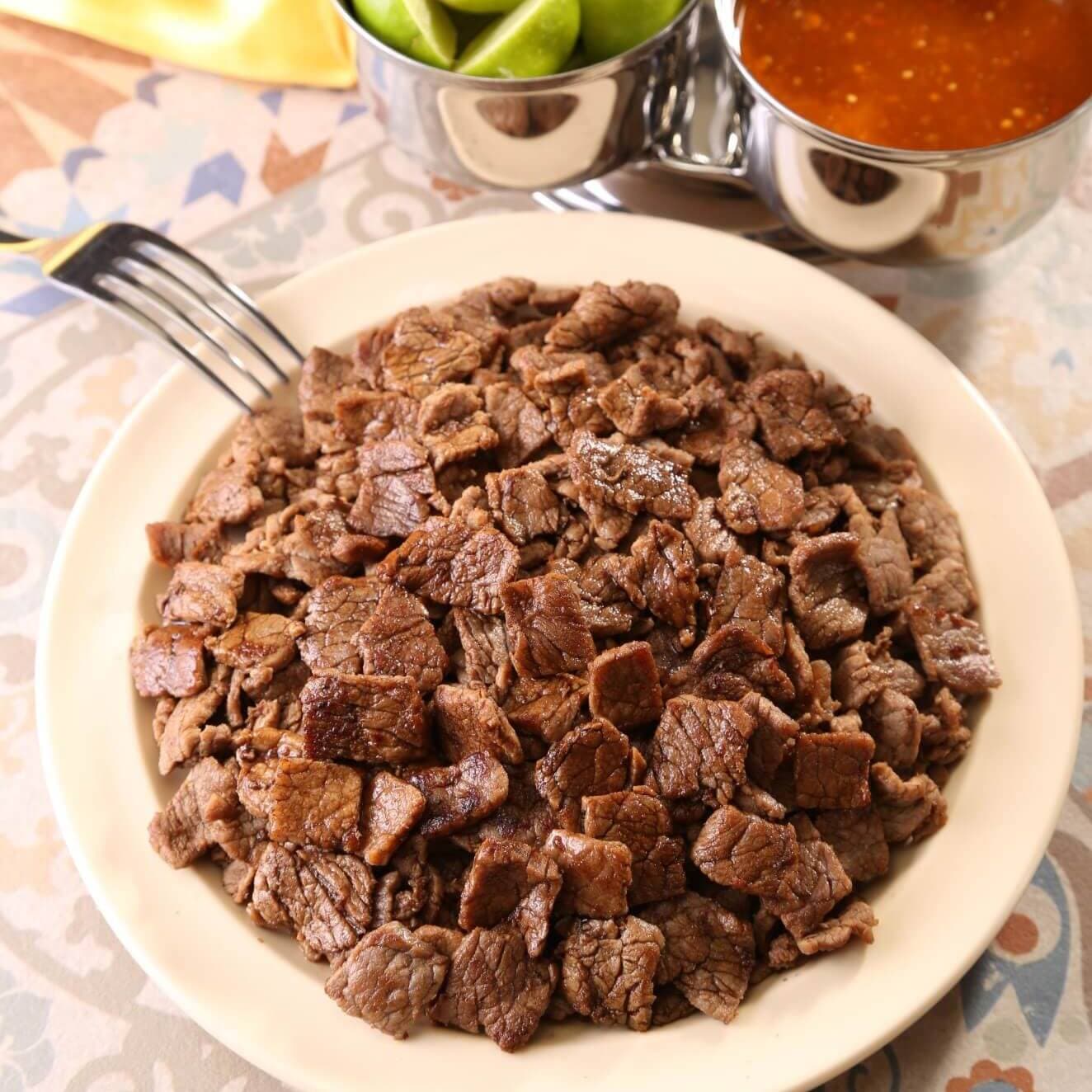Orden de bistec sencilla