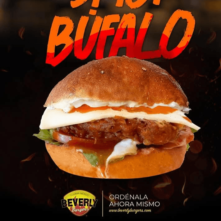 Hamburguesa Spicy Bufalo Doble