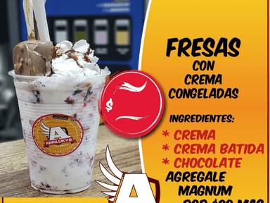 Fresas con Crema