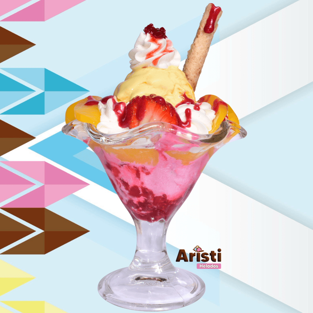 Copa Durazno y Fresa