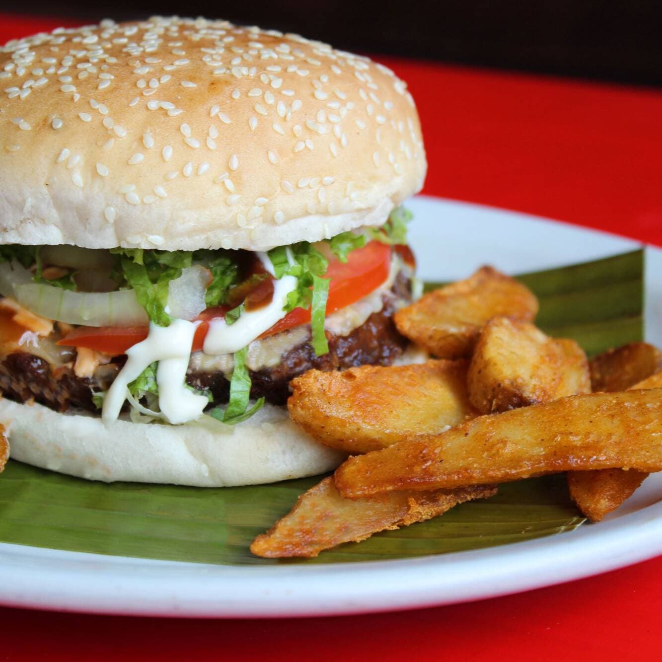 Hamburguesa de la Casa