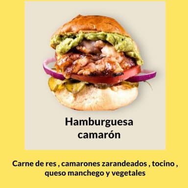 Hamburguesa Camaron