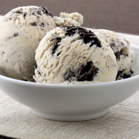 Helado de Cookies and Cream
