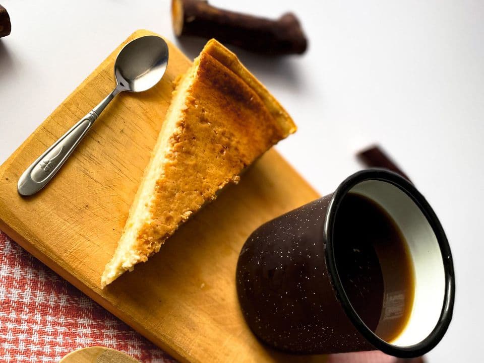 Rebanada de Pay de Queso