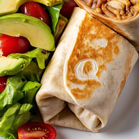 BURRITO( TORTILLA DE HARINA)