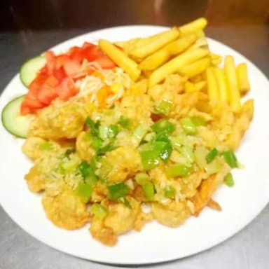 Camarones al Ajillo