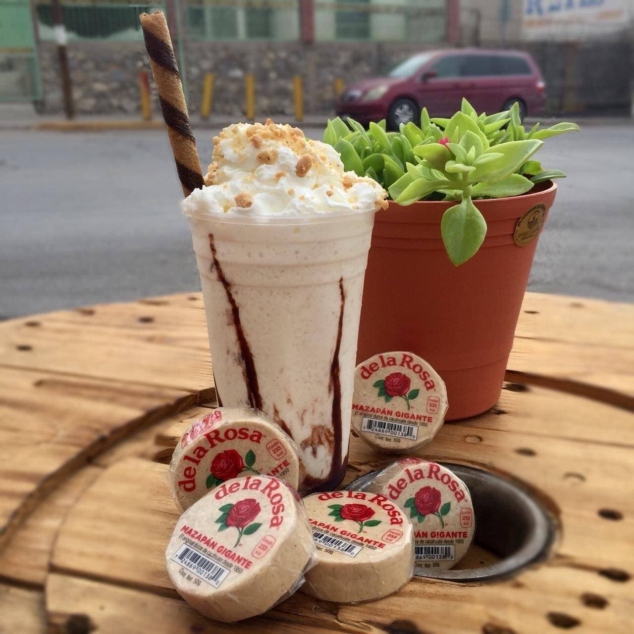 Frappé de Mazapán