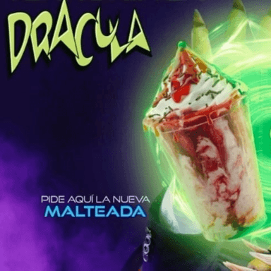 Malteada DRACULA (temporada de Halloween) 16 On