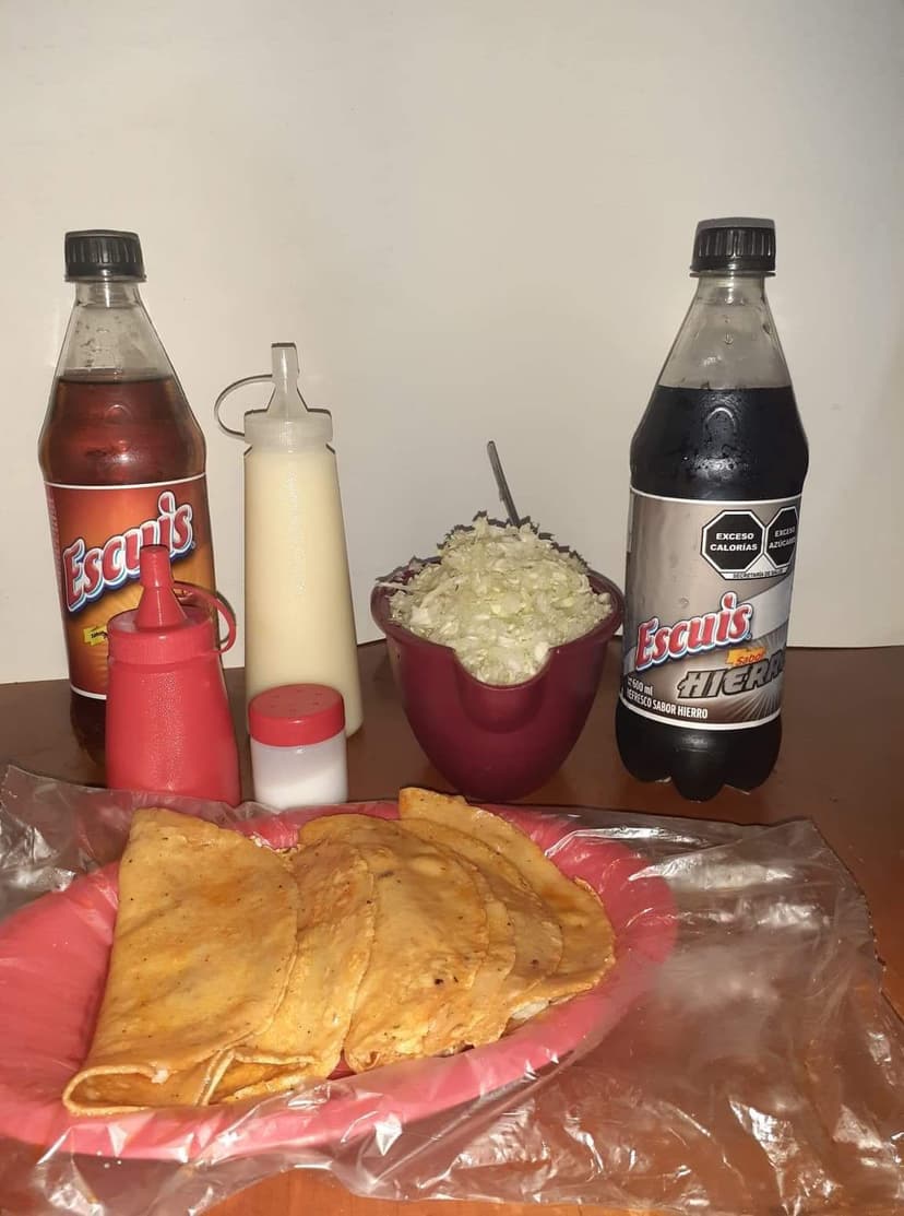 Tacos Rojos Estilo Mante