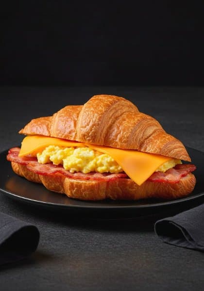Egg & Bacon Croissant