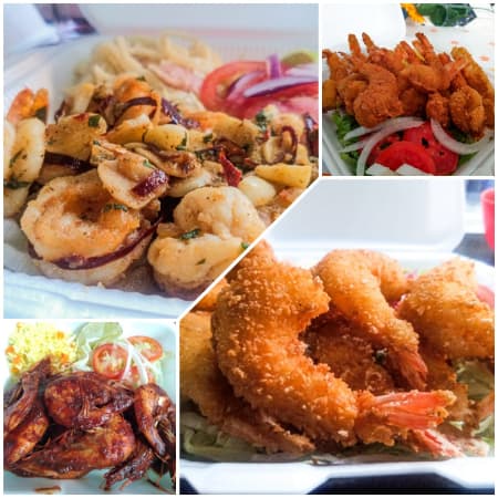 Camarones al gusto