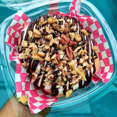 Rol de canela Nutella y nuez