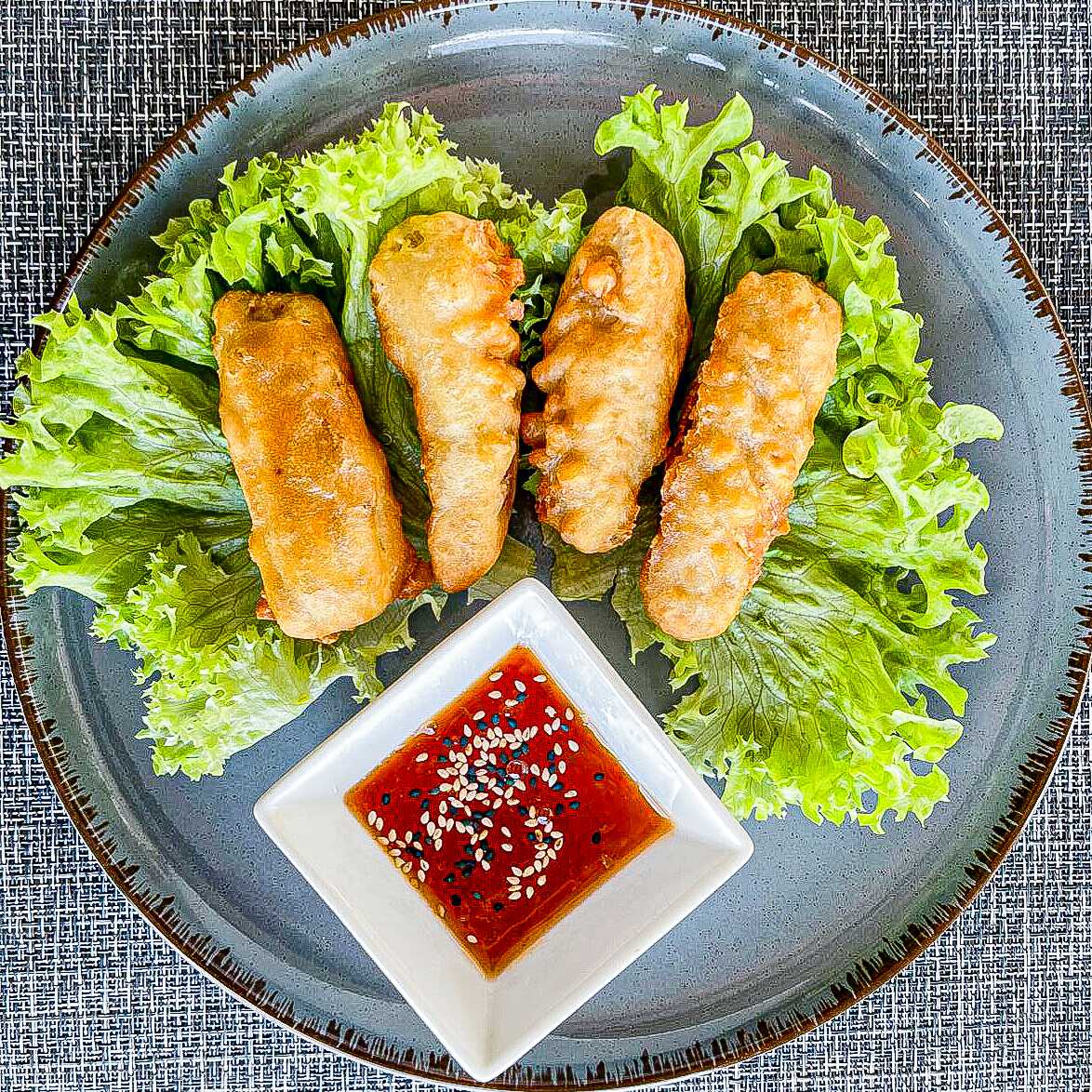 Dedos de Pescado Thai (x4) 🐟🍤