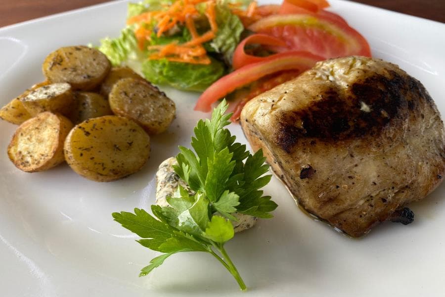 FILETTO DI PESCE ALLA PIASTRA