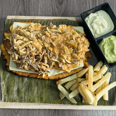 Tostón de pollo