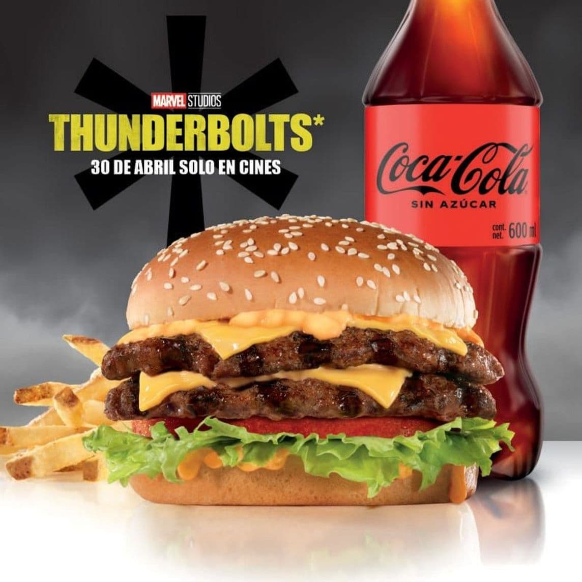 Combo Doble The Team Burguer
