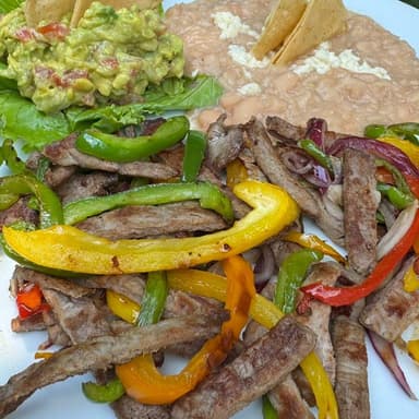 Fajitas de res