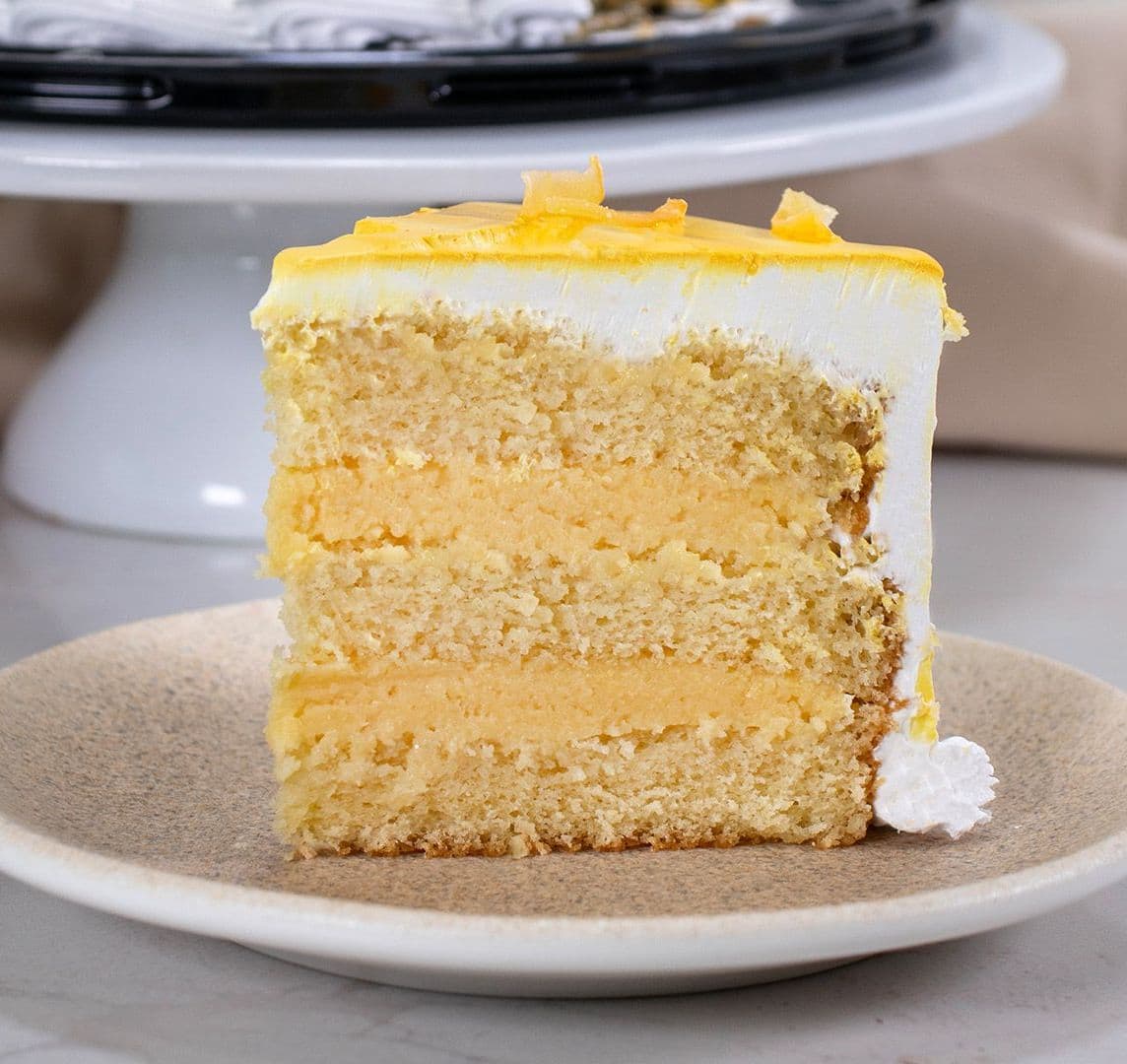 Rebanada Pastel Queso De Bola