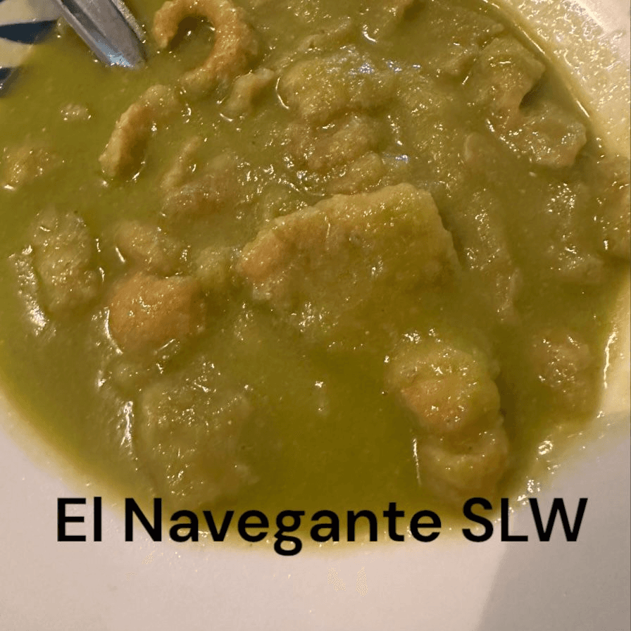 SALSA VERDE CON CHICHARRON