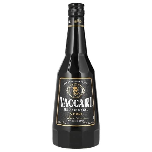 Vaccari Licor Sambuca Nero 700 ml