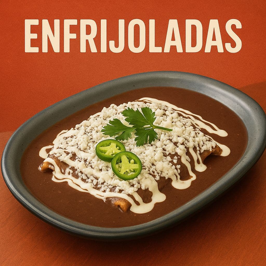 Enfrijoladas
